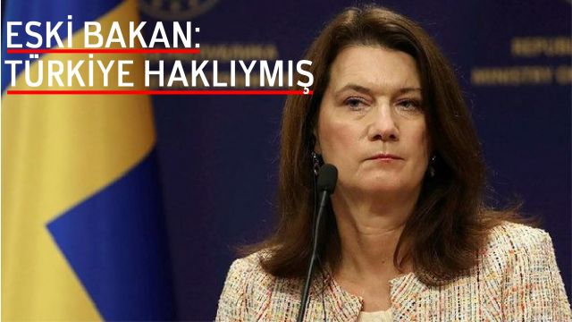 Eski İsveç Bakanı İtiraf Etti ; Türkiye Söylediklerinde Haklıymış