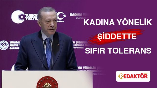 Cumhurbaşkanı Erdoğan Kadına Yönelik Şiddete Karşı Uluslararası Mücadele Günü Programı’nda Açıklamalarda Bulundu