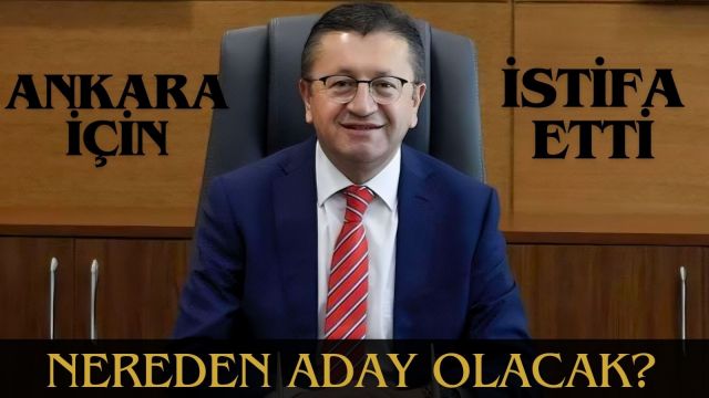 Veysel Tiryaki Ankara için istifa etti...