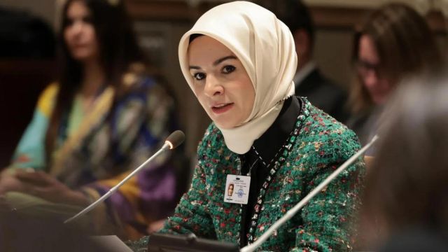 Bakan Göktaş BM Kadının Statüsü Komisyonu Salonunu Terk Etti