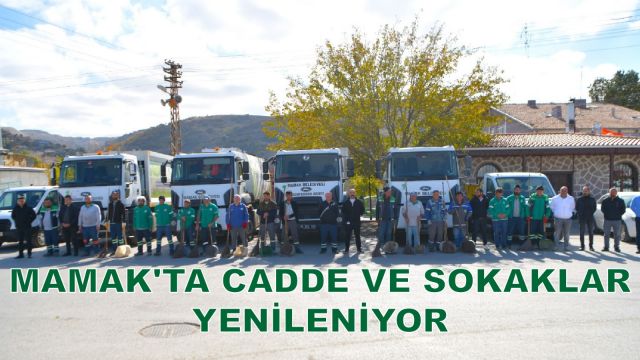 Mamak Belediyesinden Asfalt ve Temizlik Çalışmaları Hız Kesmeden Devam Ediyor