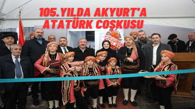 Akyurt’ta Atatürk’ün Ankara’ya Gelişinin 105. Yılı Coşkuyla Kutlandı