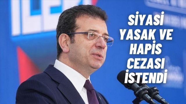 İmamoğlu'na 3 Suçtan İddianame: 7 Yıl 4 Aya Kadar Hapis İstemi