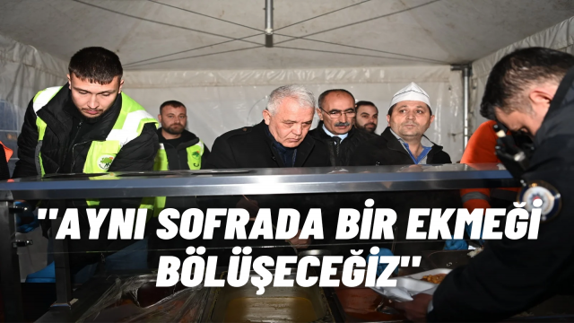 Mamak'ta Gönül Sofraları Kuruldu