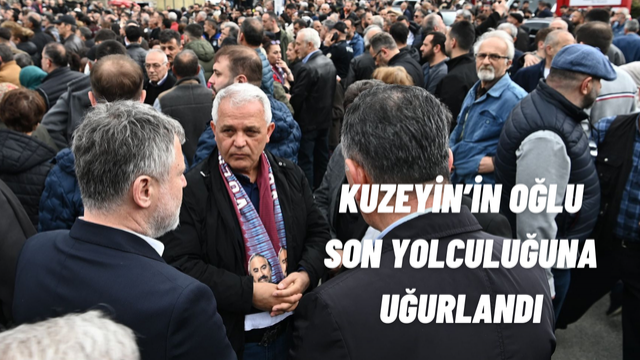 Başkan Şahin Volkan Konak’ın Maçka’daki Cenaze Törenine Katıldı