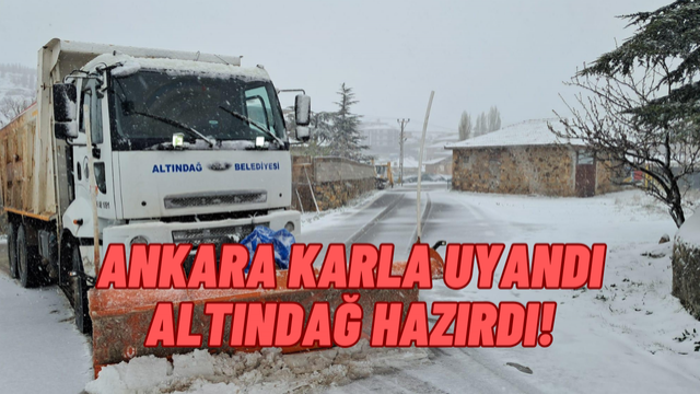 Karla Mücadelede Altındağ Tam Kadro