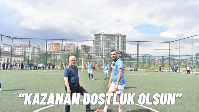 Mamak Belediye Başkanı Veli Gündüz Şahin, Divriği Turnuvası’nda Birlik Mesajı Verdi