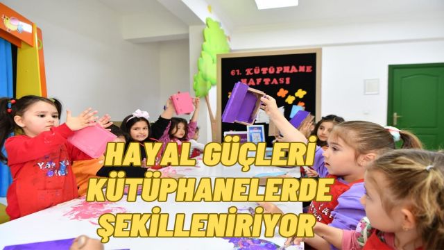 Mamak Belediyesi, 61. Kütüphane Haftası’nda Çocuklara Eğlenceli Bir Kütüphane Deneyimi Sundu
