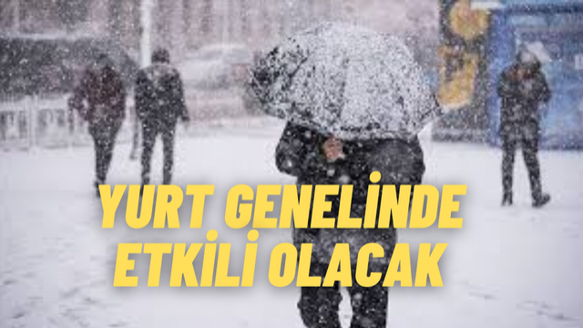 Yurt Genelinde Kar ve Don Bekleniyor