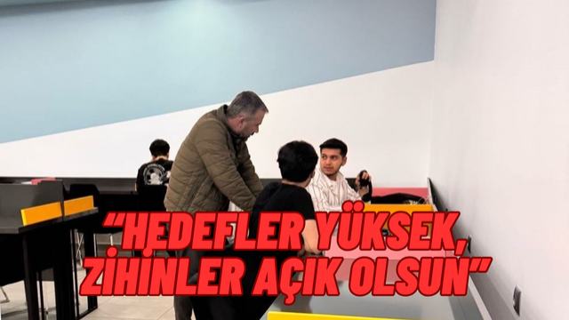 Pursaklar’da Gece Mesaisi Başkan Çetin’den Gençlere Sürpriz Ziyaret