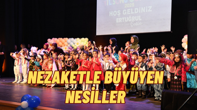 Pursaklar’da Miniklerin Mezuniyet Coşkusu Sahneye Taşındı