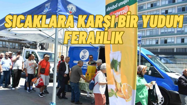 ABB'den Sıcak Havada Serinletici İkram: Ücretsiz Limonata Dağıtımı Başladı