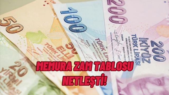 Memura Enflasyon Zammı Netleşti: Ünvanlara Göre Zamlı Maaşlar Belli Oldu