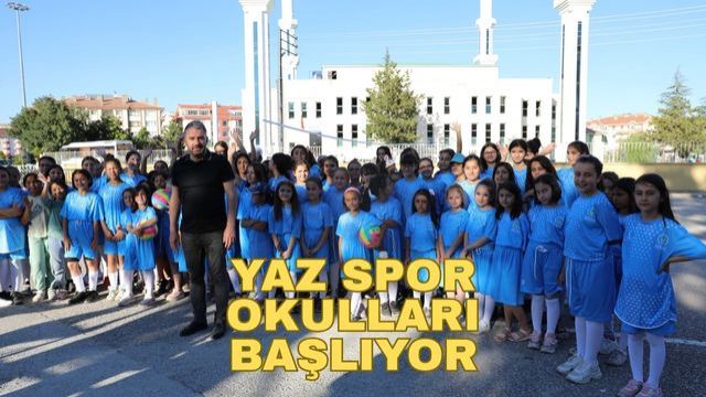 Pursaklar'da Geleneksel Yaz Spor Okulları Başlıyor