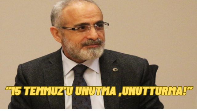 15 Temmuz Konferansında Yalçın Topçu Nallıhan’da Konuşacak