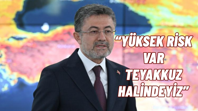 Bakan Yumaklı: Orman Yangınlarında Bir Hafta Daha Yüksek Risk Var