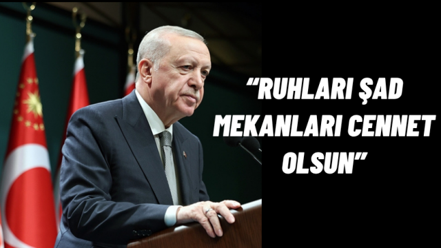 Cumhurbaşkanı Erdoğan, Şehit Jandarma Astsubay Ferhat Gedik ile Eren Bülbül’ü Andı