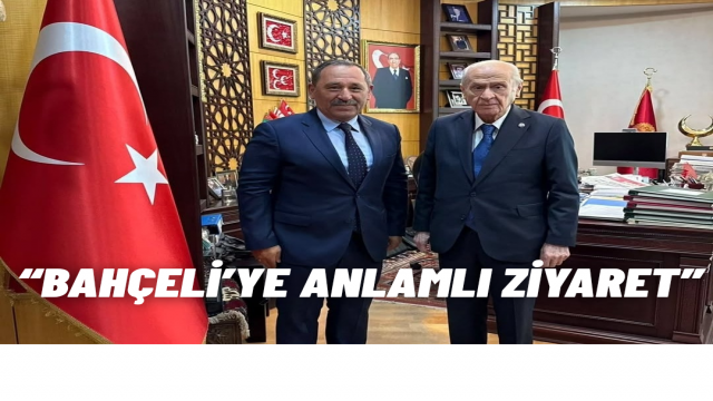 Enver Demirel’den Bahçeli’ye Geçmiş Olsun Ziyareti