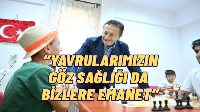 Okul Öncesi Göz Taraması Altındağ’da Devam Ediyor