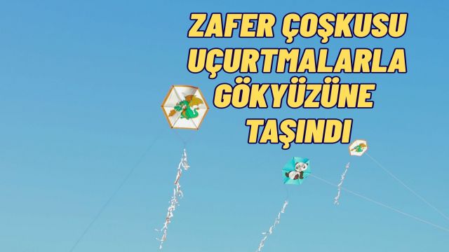 Zafer Coşkusu Etimesgut Semalarına Yükseldi