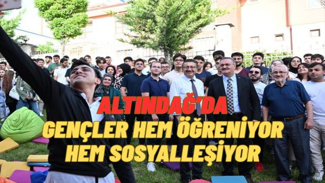 Altındağ Belediyesi Gençlik Merkezleri Kapılarını Açtı