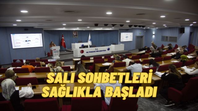 Altındağ’da Salı Sohbetleri Sağlık Gündemiyle Başladı