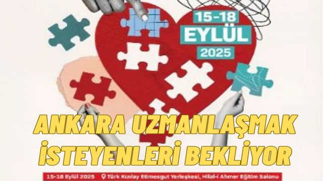 Ankara’da Psikososyal Destek Eğitimi Başlıyor