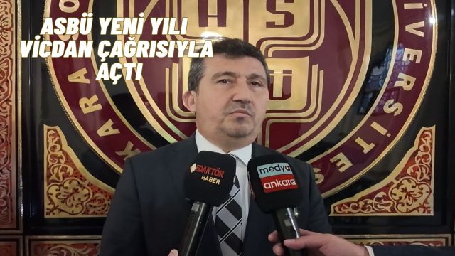 ASBÜ 2025-2026 Akademik Yılı’nı Gazze Mesajıyla Açtı