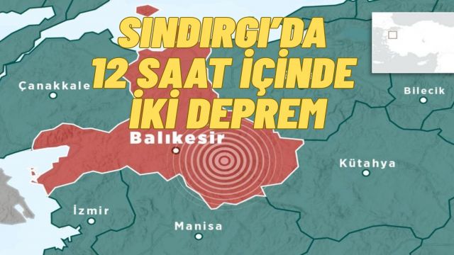Balıkesir'de Bir Deprem Daha Meydana Geldi