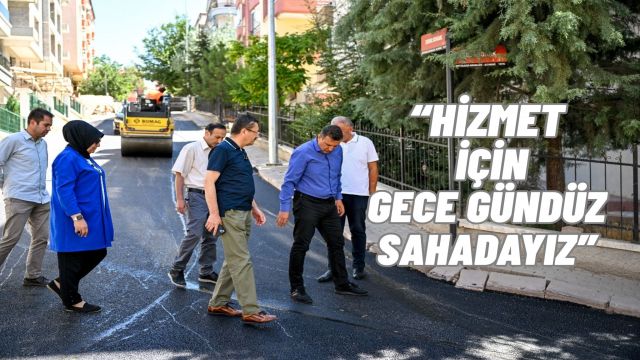 Başkan Tiryaki’den Altındağ’da Asfalt Denetimi: Gece Gündüz Sahadayız
