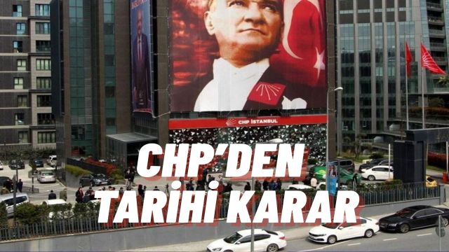 CHP’den Flaş Karar: İstanbul İl Başkanlığı’nın Adresi Değişİyor