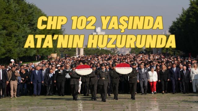CHP’nin 102. Yıl Töreninde Beşikcioğlu da Yerini Aldı