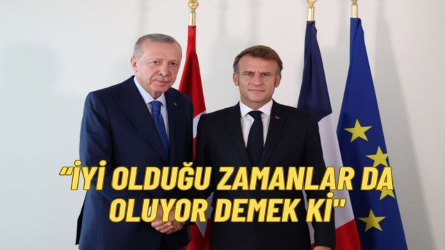 Erdoğan-Macron Görüşmesinde Esprili Diyalog