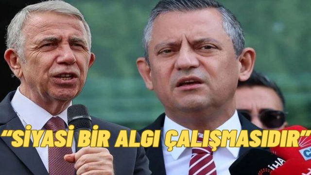 Özgür Özel’den ABB Operasyonuna Tepki: “Algı Çalışması”
