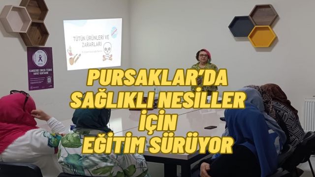 Pursaklar’da Kadınlar Sağlıklı Yaşam İçin Bilinçleniyor
