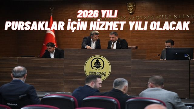 2026 İçin Stratejik Bütçe Pursaklar’da Meclisten Geçti