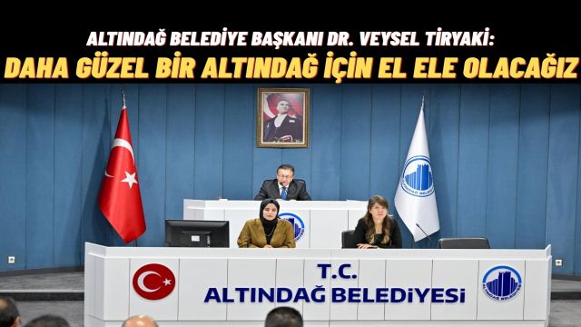 Altındağ Belediyesi’nin 2026 Yılı Bütçesi 4 Milyar TL Olarak Belirlendi