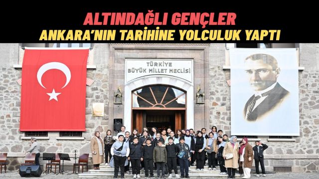 Altındağlı Gençler, Başkentin 102 yıllık Gururuna Tarih Bilinciyle Ortak Oldu.