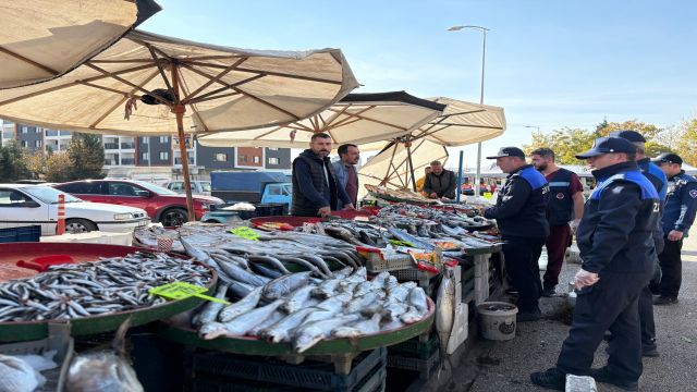 Balık Tezgâhlarına Sincan Zabıtasından Sıkı Denetim