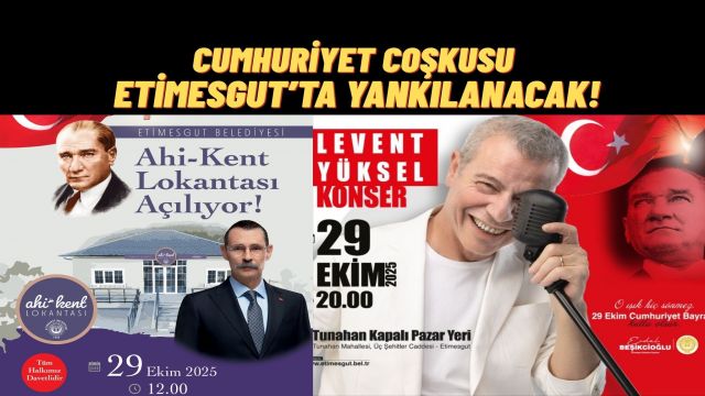 Cumhuriyet Coşkusu Etimesgut’ta Zirveye Çıkıyor
