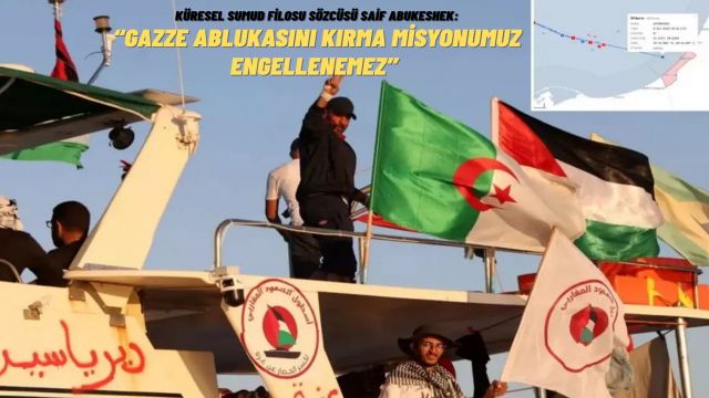 Küresel Sumud Filosu’na İsrail Engeli: 30 Gemi Gazze’ye İlerliyor