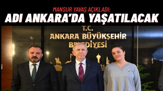 Mansur Yavaş Açıkladı: Ahmet Minguzzi’nin Adı Kaykay Parkı’nda Yaşayacak