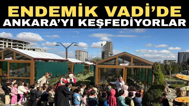 Öğrenciler Endemik Vadi’de Doğayı Keşfediyor
