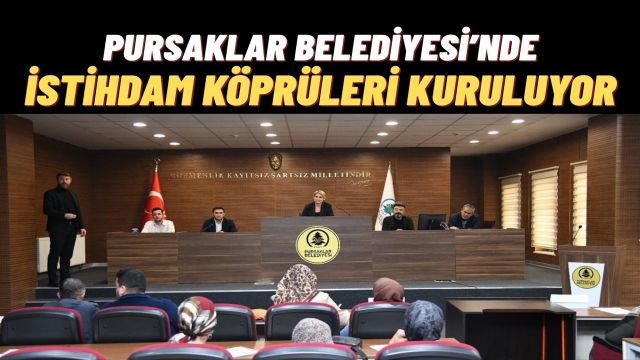 Pursaklar Belediyesi İş Kapısı Olmaya Devam Ediyor