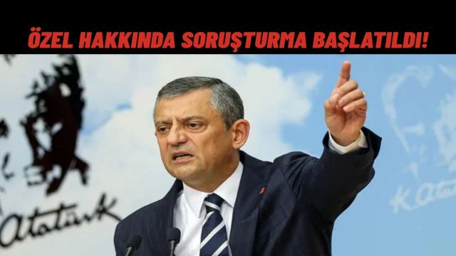 Savcılıktan Flaş Hamle Özgür Özel’in Kırmızı Kart İddiasına Soruşturma Başlatıldı