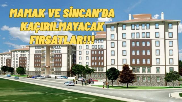 TOKİ’den Ankara’da Kaçırılmayacak Fırsat: Mamak ve Sincan’da Hemen Teslim Konut ve İşyeri