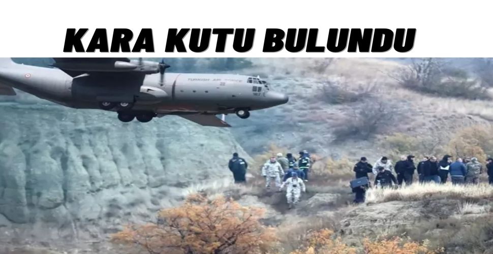 20 Kahramanımızın Şehit Olduğu Kazada Sıcak Gelişme: Uçağın Kara Kutusuna Ulaşıldı