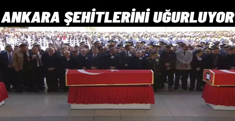 Ankara Şehitlerini Uğurluyor Başkent Tek Yürek