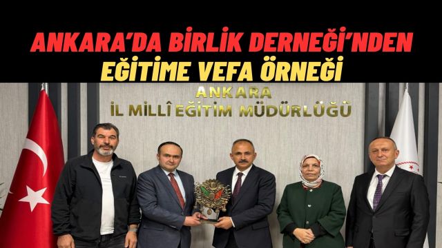 Ankara’da Birlik Derneği’nden 24 Kasım’a Özel Ziyaret