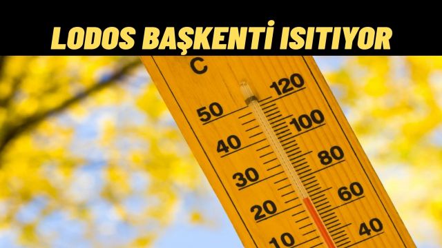 Ankara’da Lodos Etkisi: Sıcaklıklar Mevsim Normallerinin Üzerinde Seyrediyor